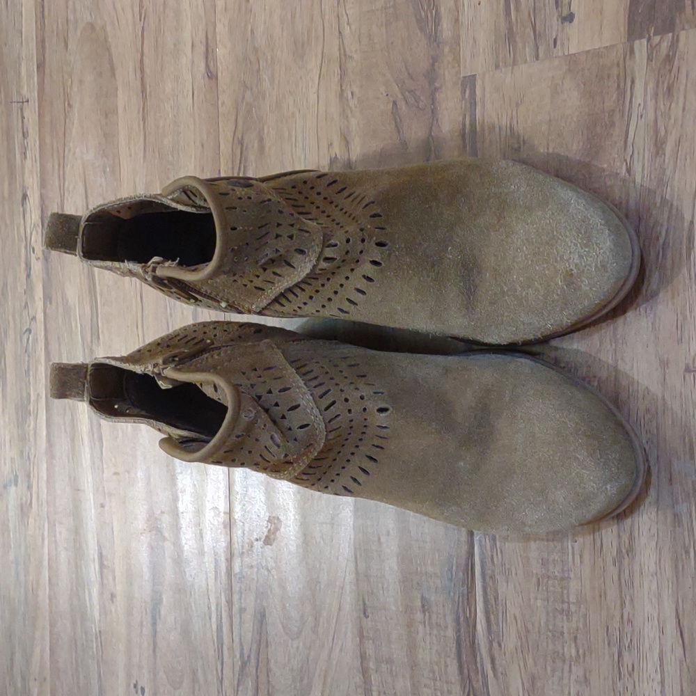 Baretrap Greta Suede Ankle Booties
